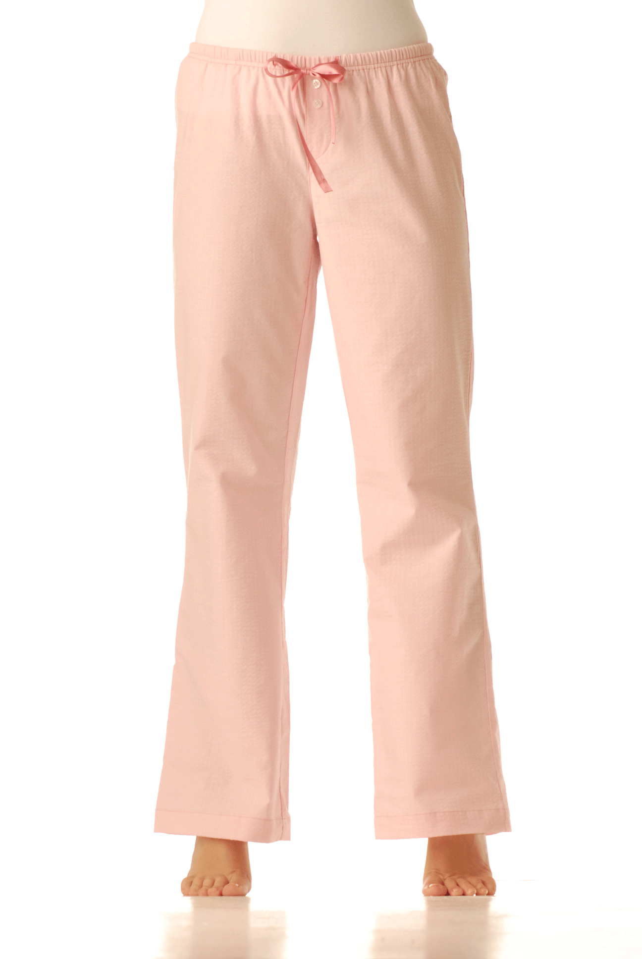 Pyžamové kalhoty - Krep růžový